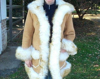 Vicky Women's Shearling Sheepskin Coat