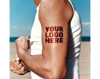 Custom Temporary Tattoo - Your logo or design