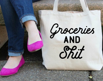Groceries and Sh## Canvas Tote Bag