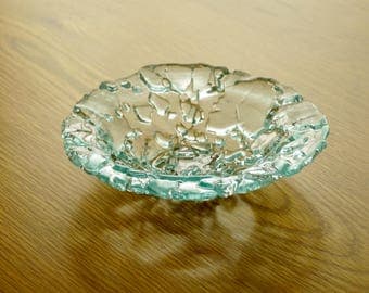 Recycled Tempered Glass Bowl