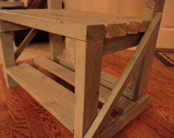 Entry coat hanger, hat hook, bench