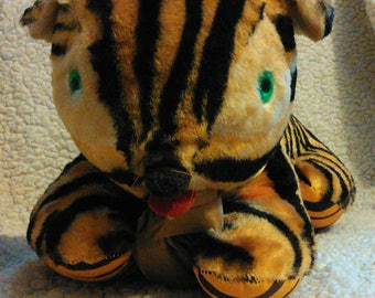 On Hold for AG Please Do Not Purchase! Vintage 1950s 20" Plush Tiger Fable Toy Co