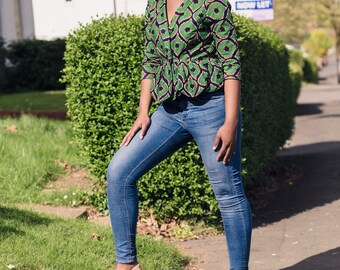 Ruby Africa Print jacket
