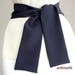CUSTOM ORDER Black Silk Sash 3" X 70", Black Skinny Scarf, Black Silk Belt, Thin Long Scarf,