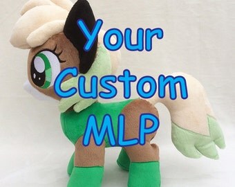 Your Custom My Little Pony Plush 12" Filly - Made to Order