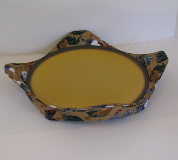 Microwave Fabric Plate Holder Hot Plate Holder Food