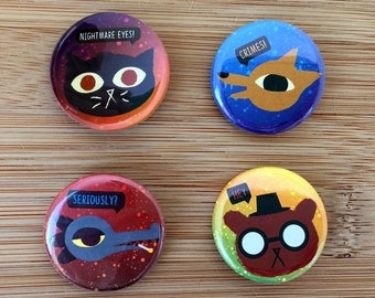 Night in the Woods Buttons
