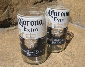 2 Corona extra Drinking glasses! Tumblers
