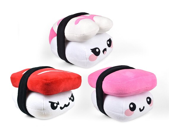 Giant Plush Sushi Pillows Tuna Shrimp Nigiri Spam Musubi