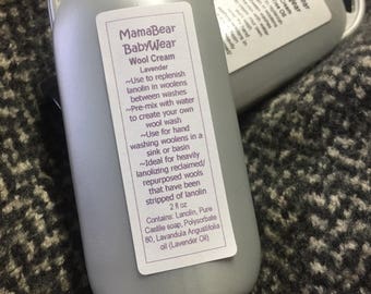 2 oz MamaBear Lanolizing Wool Cream