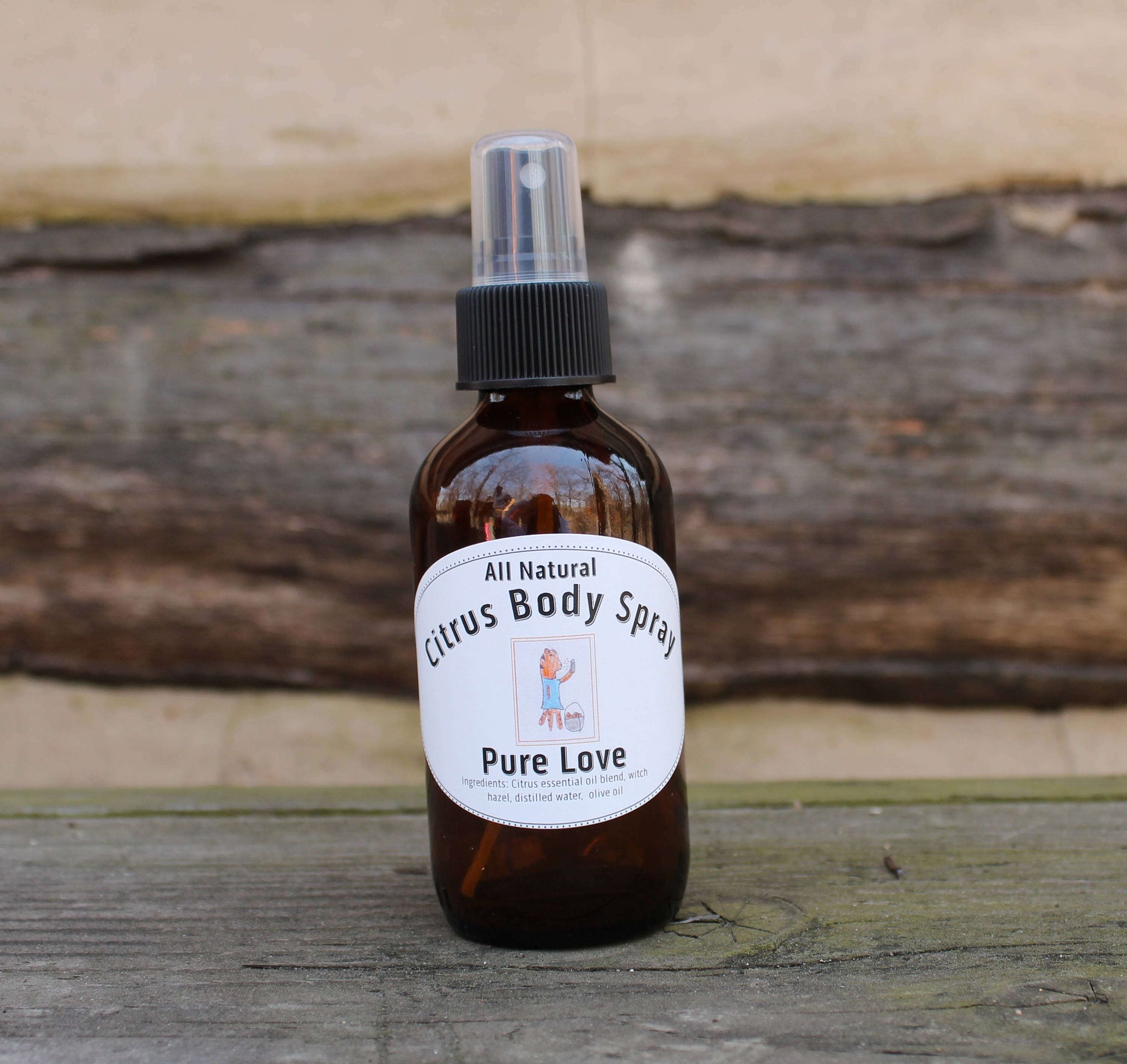 All Natural Citrus Body Spray