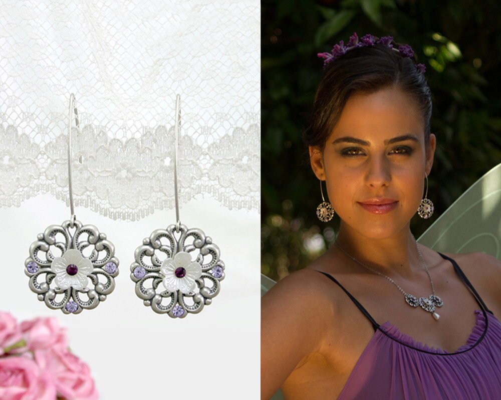 Jewelry sets for woman Jewelry sets for her Purple jewelry