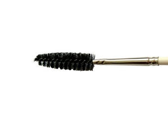 Vegan and Cruelty Free Mascara Brush, cosmetic brush, make-up brush, synthetic, vegan cosmetics, mua, vegan make-up, eyebrow brush, spoolie