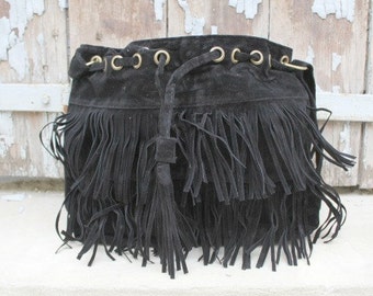 Sac Boho à Franges Tressé Main – Neuf Sans étiquette, Style Messenger Multicolore
