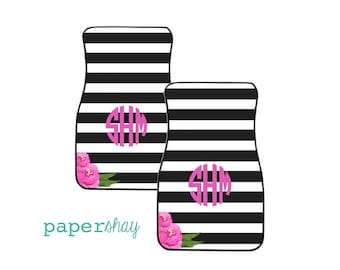 Personalized Car Mats - Monogrammed Car Mats - Floor Mats Personalized - Custom Car Floor Mats - Car Accessories - New Driver Gift