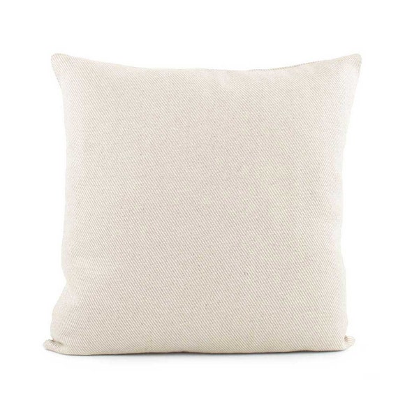 Woven Cream Throw Pillow Cover Cream Textured Cushion Cover