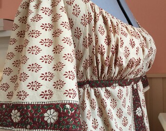 Early 19th Century Regency / Federalist Era Dress