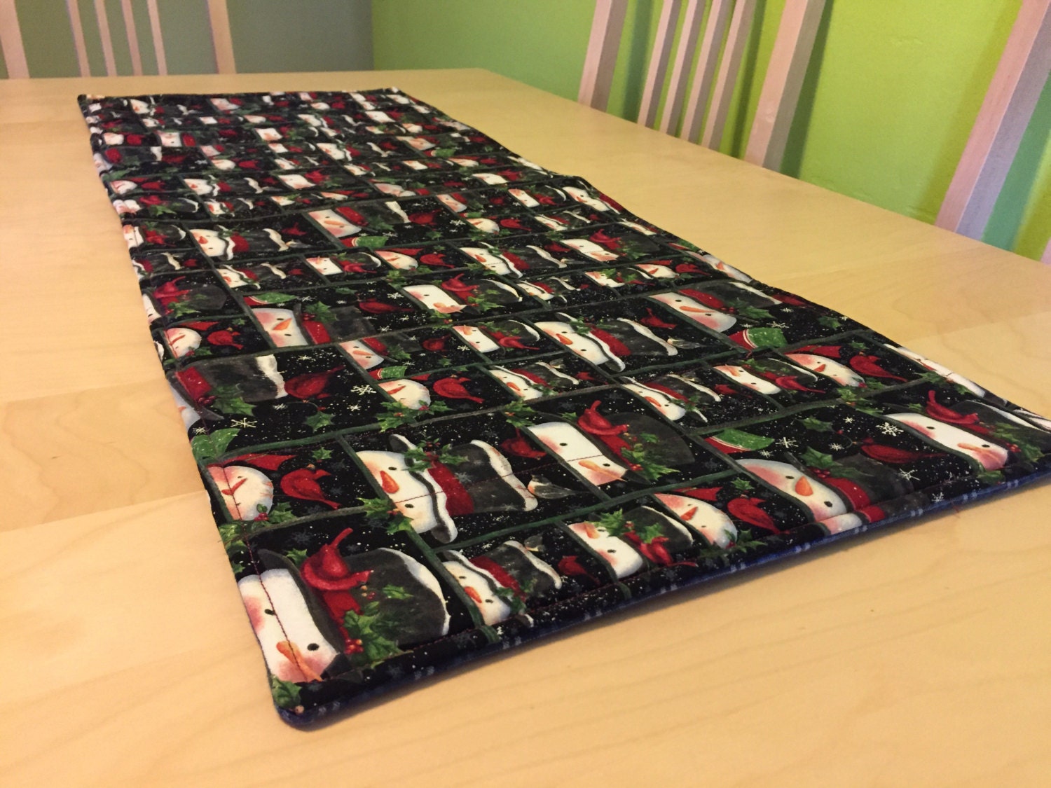 Insulated Reversable Table Runner Hot Pad Table Runner by ColeenO