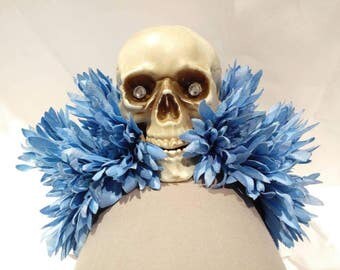 Day of the Dead Flower Headband / Dia De Los Muertos Headpiece / Flower Headpiece