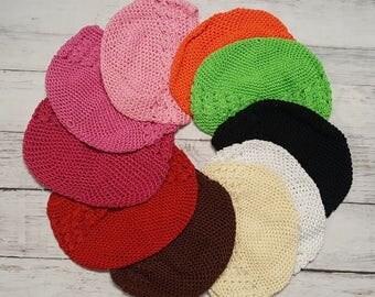 Toddler Crochet Kufi Hat *******CLOSEOUT********* Assorted Colors