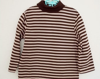 Boys Vintage Shirt 70s/80s Striped Halloween Costume Stranger Things