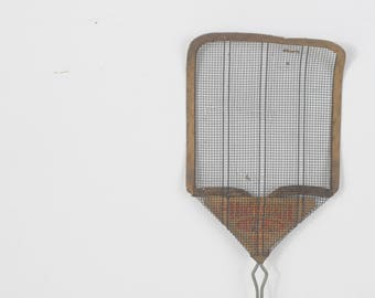 Vintage Universal Bug Swatter Fly SwatterMetal Mesh Fly Swatter