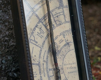 Wand Display Case: Two wands in the single wand case