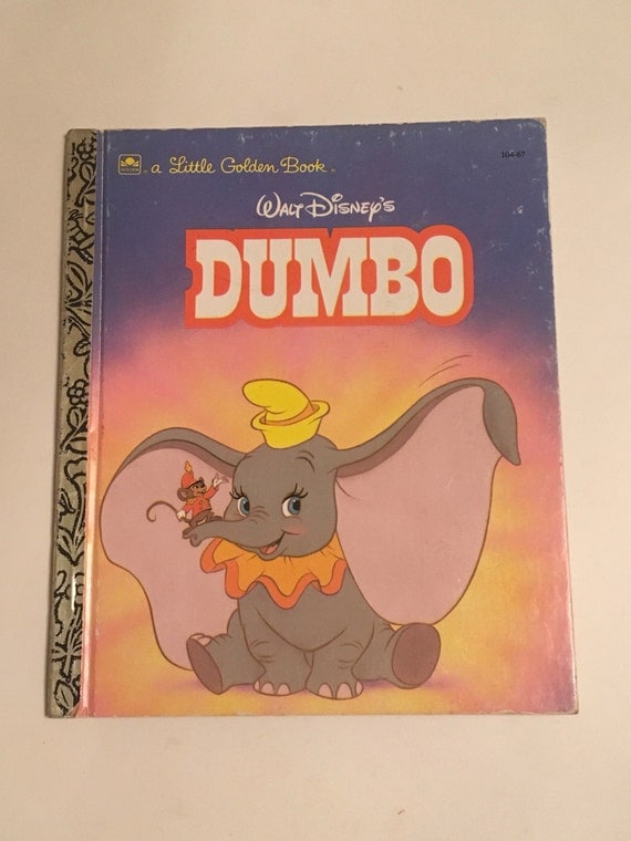 DUMBO A Little Golden Book / Vintage Disney's DIMBO Book