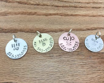 Dog Tag Dog ID Tag Pet Tag Pet ID Tag Personalized Dog Tag Custom Dog Tag Dog Tag Collar Custom Tag Custom Pet Tag Cat Tag Cat ID Tag