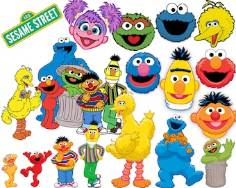 Best collection of 130 SESAME STREET clipart - 130 high quality Sesame Street CLIPART - 130 Sesame Street Graphics !!!