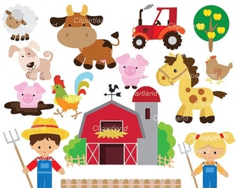 Unique Farm Clipart Related Items 