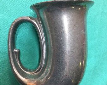 Pewter Horn of Plenty Mug