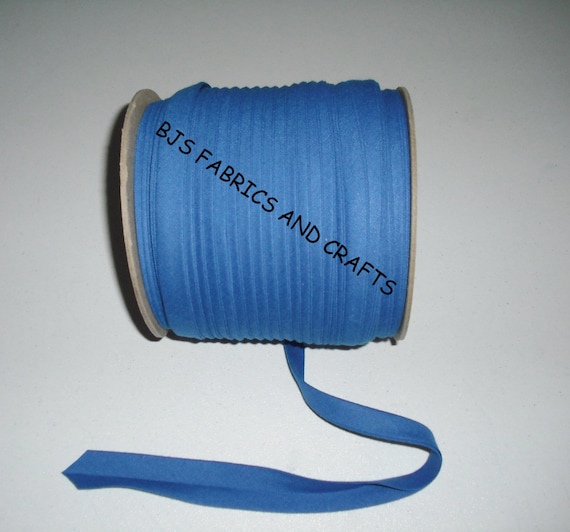 Double Fold Bias Tape 1/2 ROYAL BLUE 25 Yards Wholesale