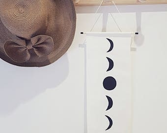 Moon Wall Art moon wall hanging | etsy Moon Wall Art moon wall hanging | etsy