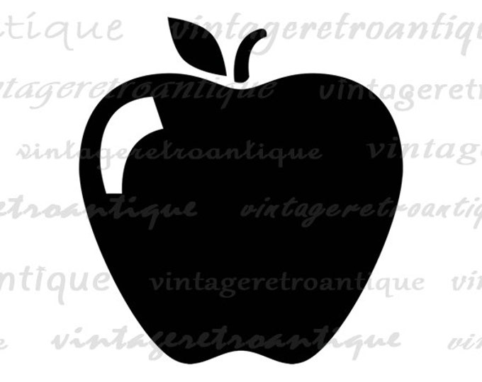 Printable Graphic Apple Image Download Digital Illustration Vintage Clip Art Jpg Png Eps HQ 300dpi No.4013