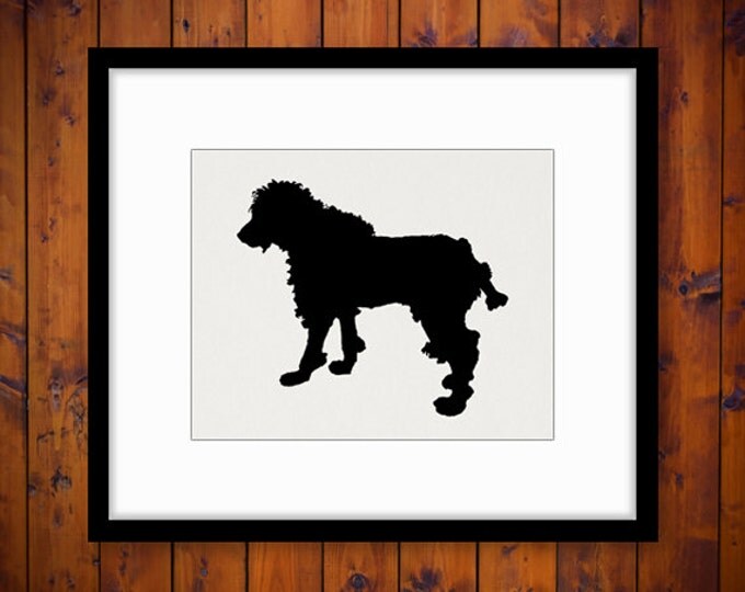 Dog Silhouette Printable Digital Image Pet Illustration Download Graphic Vintage Clip Art Jpg Png Eps HQ 300dpi No.3352