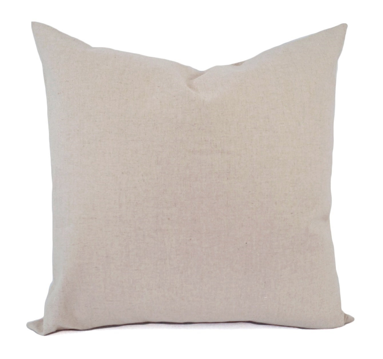 Cream Decorative Pillow Cover Beige Pillow by CastawayCoveDecor
