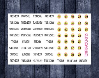 Easter Egg Date covers for ECLP, happy planner, or any planner