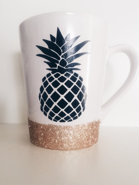 Items similar to Pineapple mug 14 oz on Etsy