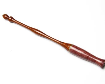 Purple Heart and Cocobolo Calligraphy Oblique Pen Holder