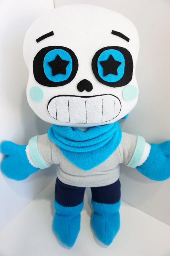 Blueberry Sans Plush 20 INCHES TALL Inspired by Underswap