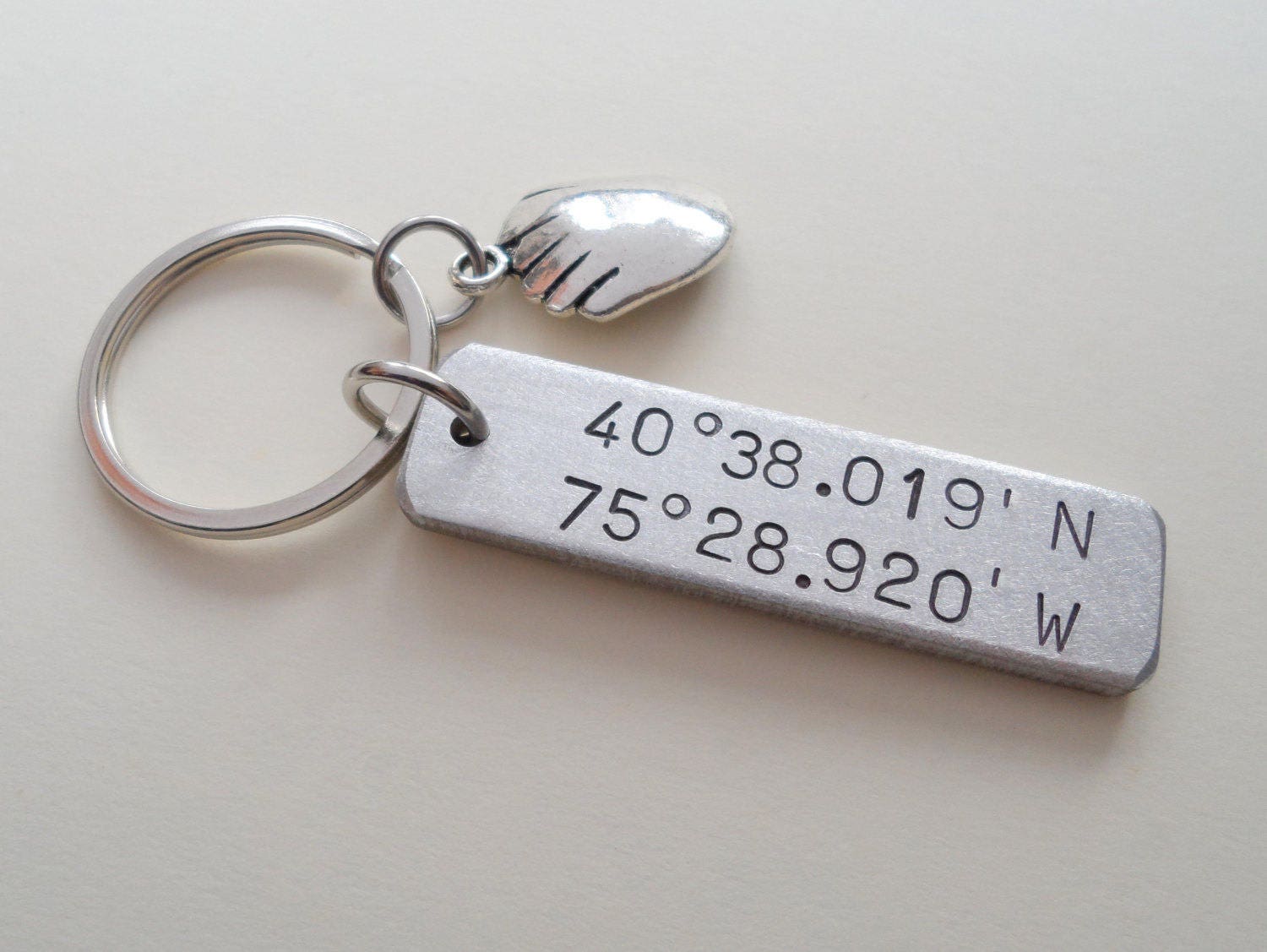 Anniversary Keychain Baseball Mitt Keychain Couples