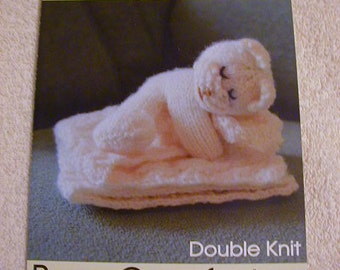 Bear Comforter Knitting Pattern In DK