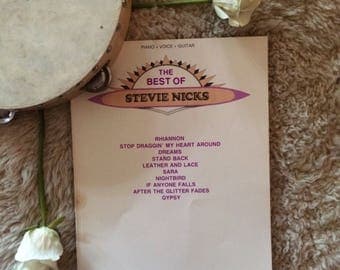 The Best Of Stevie Nicks Song Book Tablature Fleetwood Mac 1984