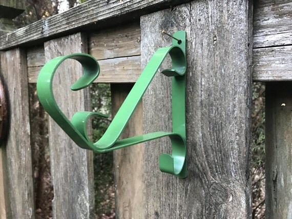 Metal Plant Hanger Vintage Plant Wall Hook Green Wall