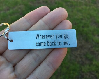 Custom Personalized Keychain, Create Your Own, Custom Keychain, Personalize your own, Boyfriend Keychain, Grad Gift, Gift For Him