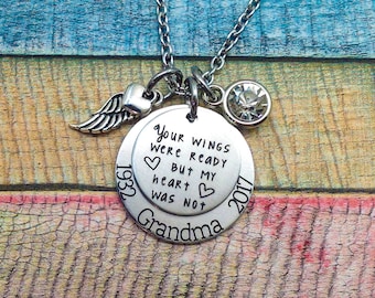 Engraved memorial necklace, Memorial Jewelry, Sympathy, Funeral Gift, Remembrance Jewelry, Sympathy Jewelry, Grief Jewelry