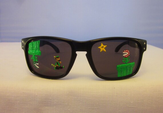 Leapin Luigi Super Mario Bros 3 Inspired Sunglasses