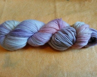 Hand dyed Easter egg Superwash Merino, Cashmere, Nylon Sock yarn 100 Gram 350 meters