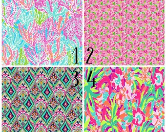 Lilly Pulitzer Adhesive Outdoor 651 Vinyl, HTV Heat Transfer Vinyl and Iron On Vinyl or Glitter HTV.